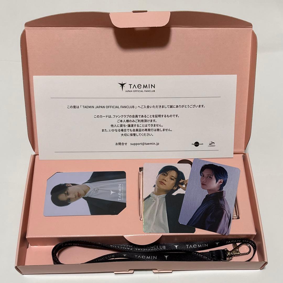 SHINee TAEMIN テミン FC 入会キット 会員証付 - メルカリ