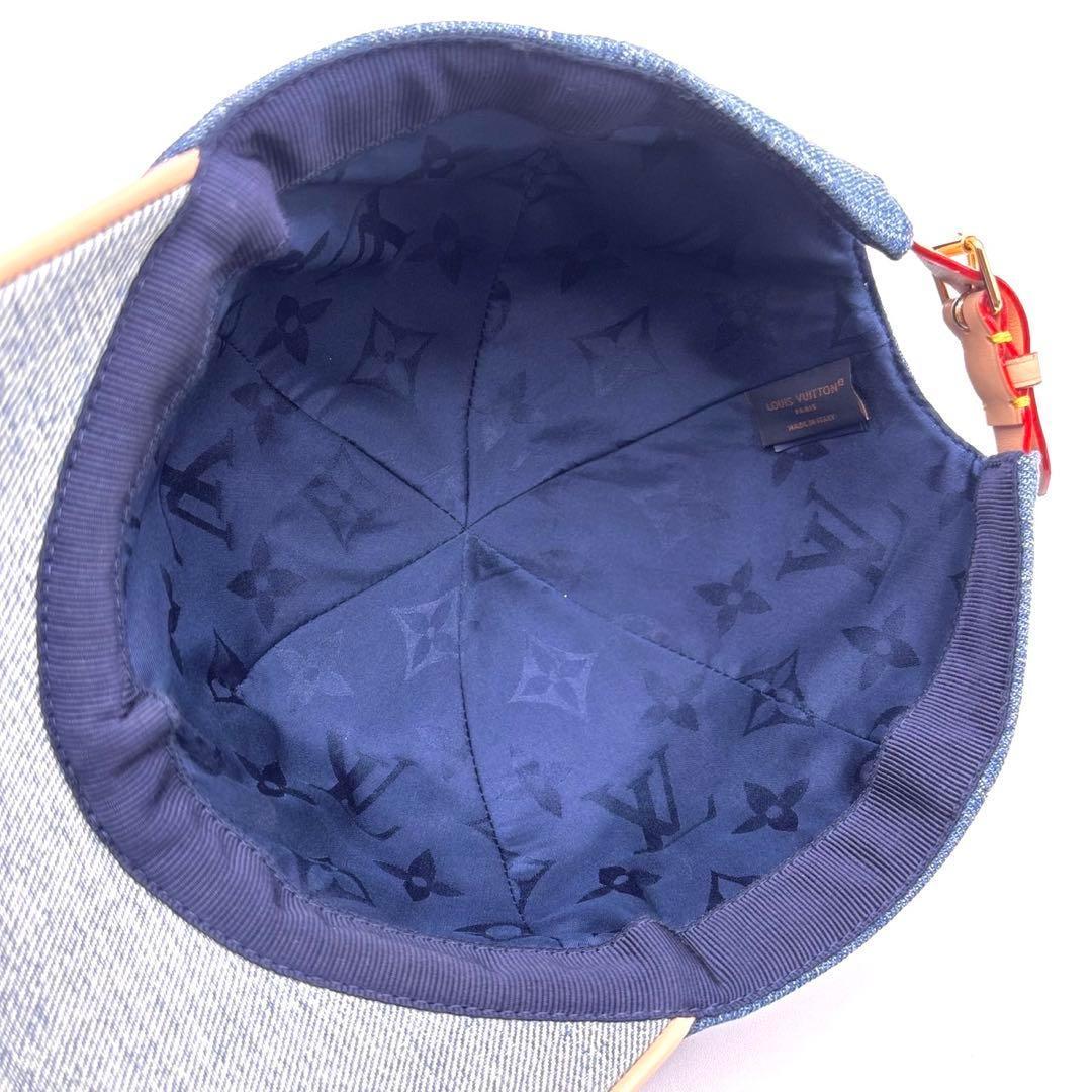 極美品希少品 ルイヴィトン キャップ デニム LVアップタウン 25080601