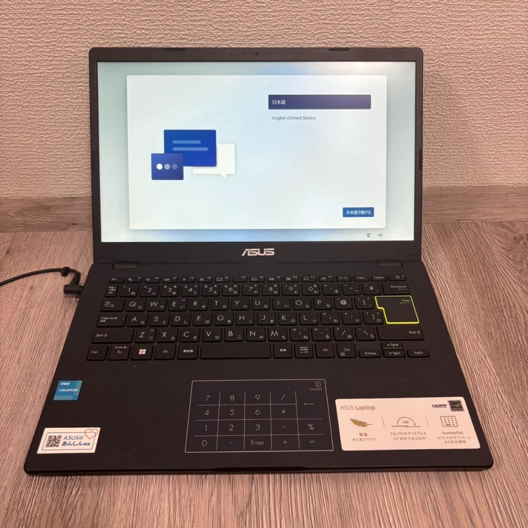 ASUS E410KA ノートパソコン Celeron N4500 初期化済み Amazon.co.jp: ASUS ノートパソコン E410KA (Celeron N4500 4GB eMMC
