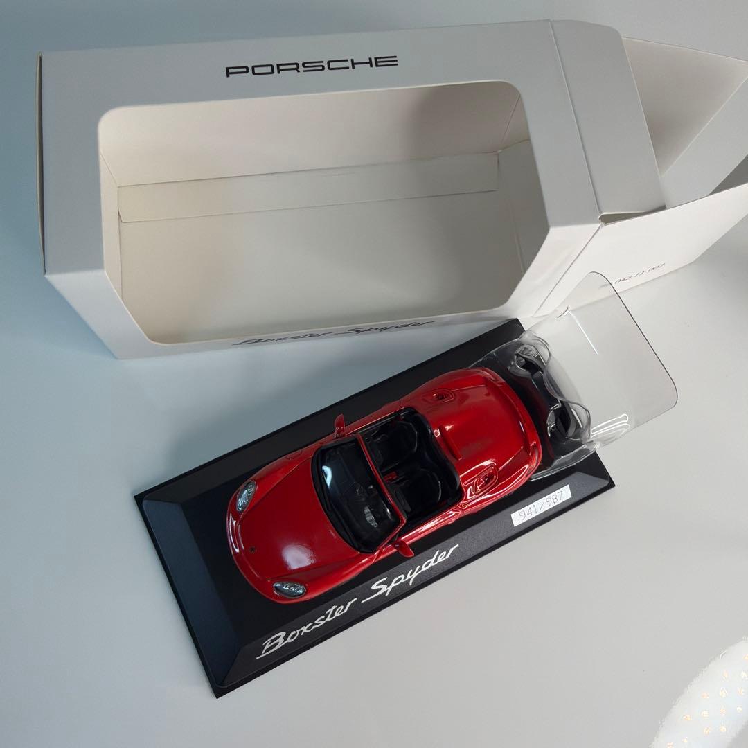 Porsche Boxter Spyder 2010 Red /PMA - メルカリ
