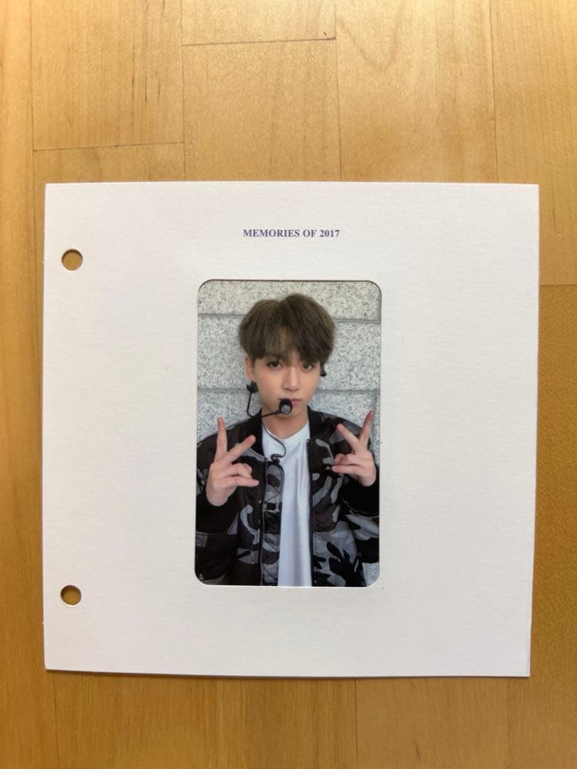 BTS Memories2017 JUNGKOOK 公式トレカ(美品) 防弾少年団(BTS) - BTS Memories 2017 トレカセット グクの通販 by
