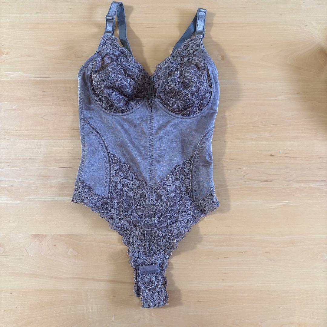 シャルレ ボディスーツ 補正下着 ガードル C70 ショコラ セット売り