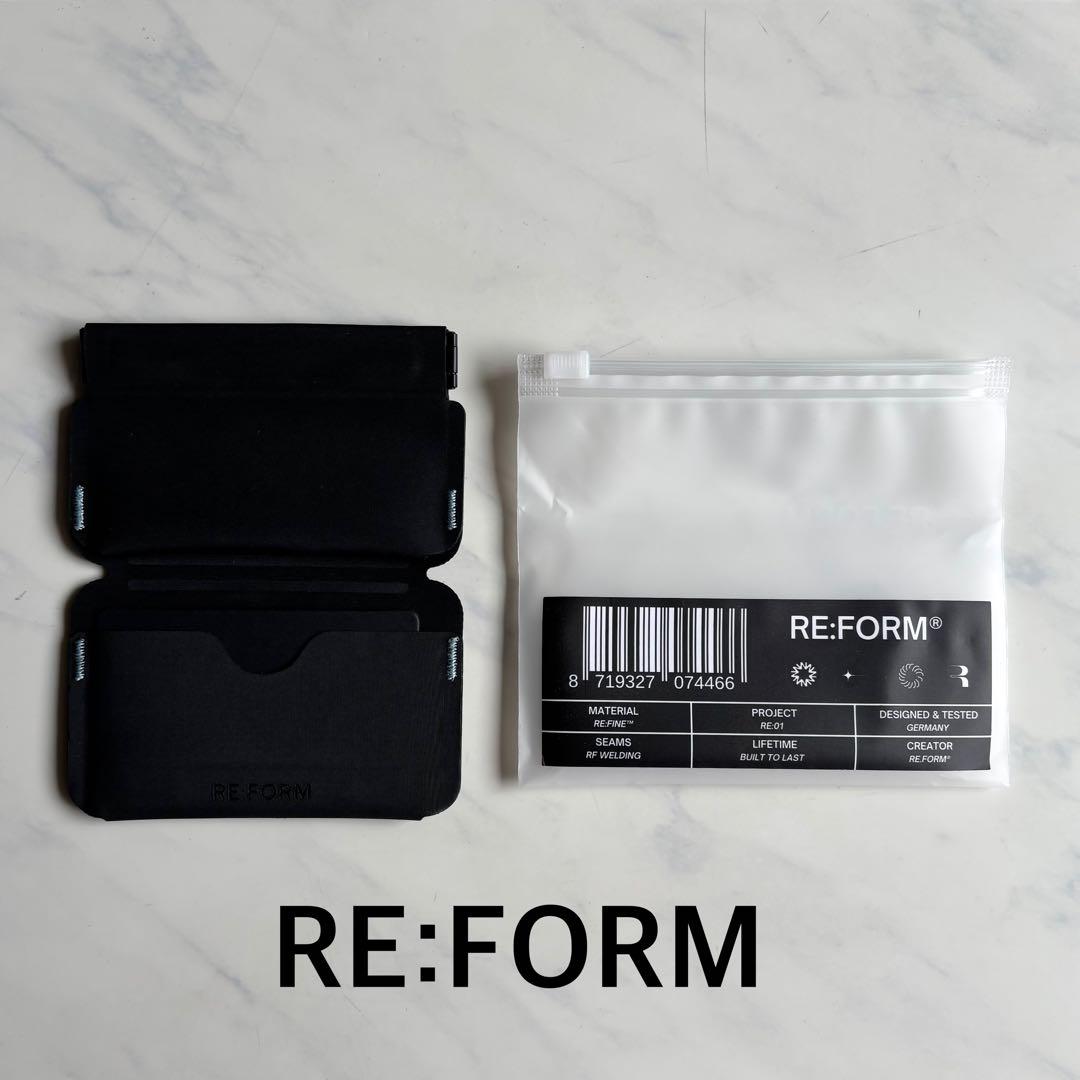 RE:FORM® RE:01 リフォーム ミニウォレット RE:FORM® RE:01 (コインスリーブ)