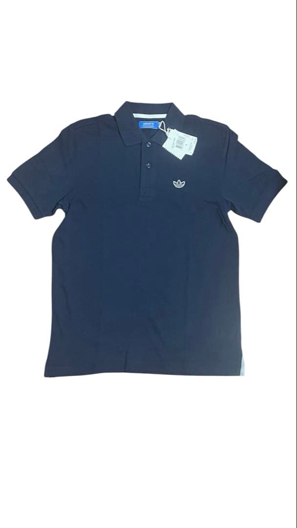新品 adidas アディダス オリジナル ポロシャツ S 紺色 - メルカリ
