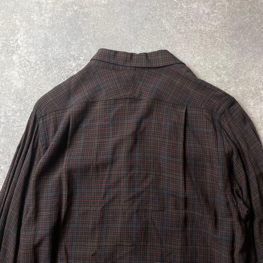 ペンドルトン M オープンカラー レーヨン シャツ 長袖 アメカジ 古着