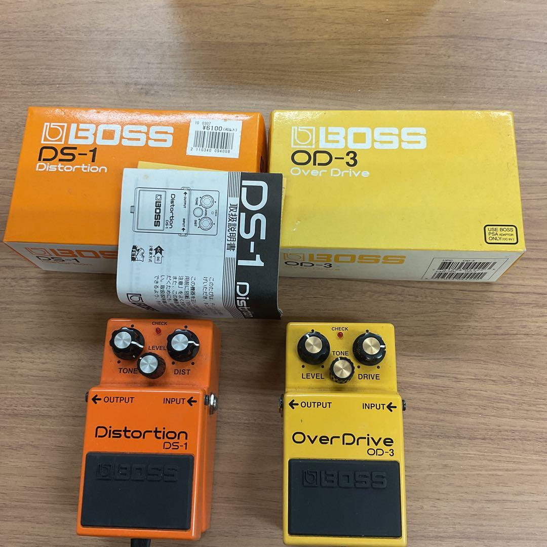 ギター BOSS DS-1 Distortion & OD-3 Over Drive Amazon.com: BOSS DS-1 Distortion | Compact Distortion Pedal | The