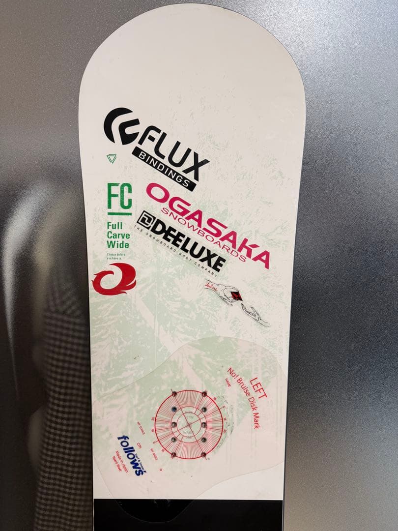 OGASAKA オガサカ FC 157W 22-23・FLUX CV Mサイズ - メルカリ