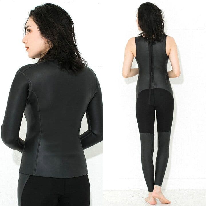 【美品】FELLOW ウェットスーツ タッパー 2.5mm レディースMLサイズ