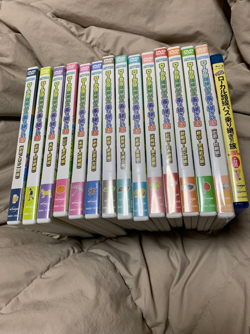 ローカル路線バス乗り継ぎの旅 DVD &BR 全15巻セット　レンタル落ち無し ○【中古】 ローカル路線バス乗り継ぎの旅 (15巻セット) 全14巻＋THE