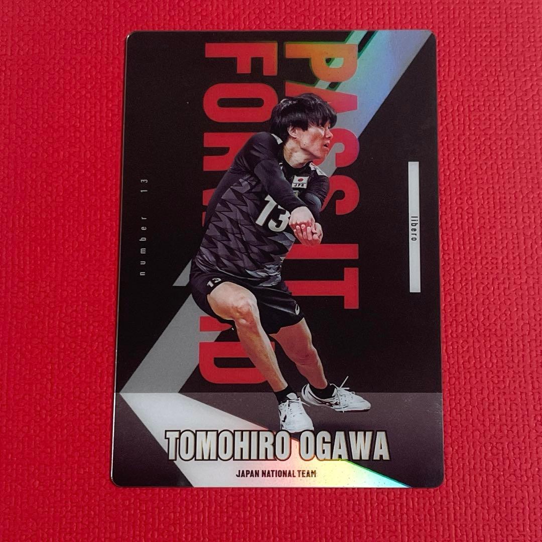 バレーボール男子日本代表 ウエハースカード 小川智大 - メルカリ