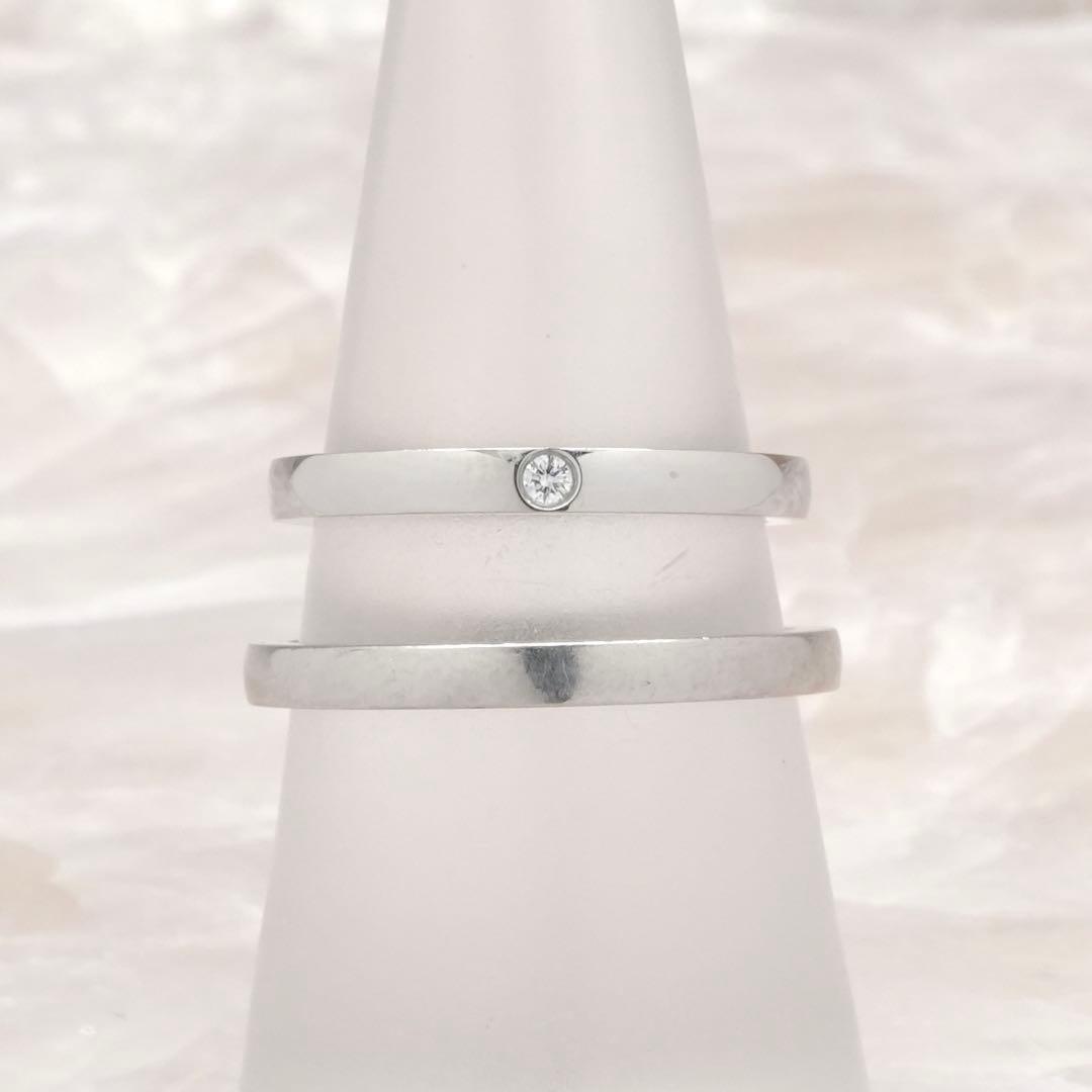 ☆Cartier☆ バレリーナ 結婚指輪 ダイヤモンド Pt950 定価30万 - メルカリ