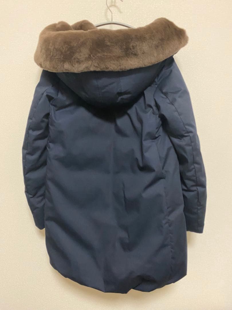 超美品】WOOLRICHウールリッチコクーンパーカ ラビットファーダウン