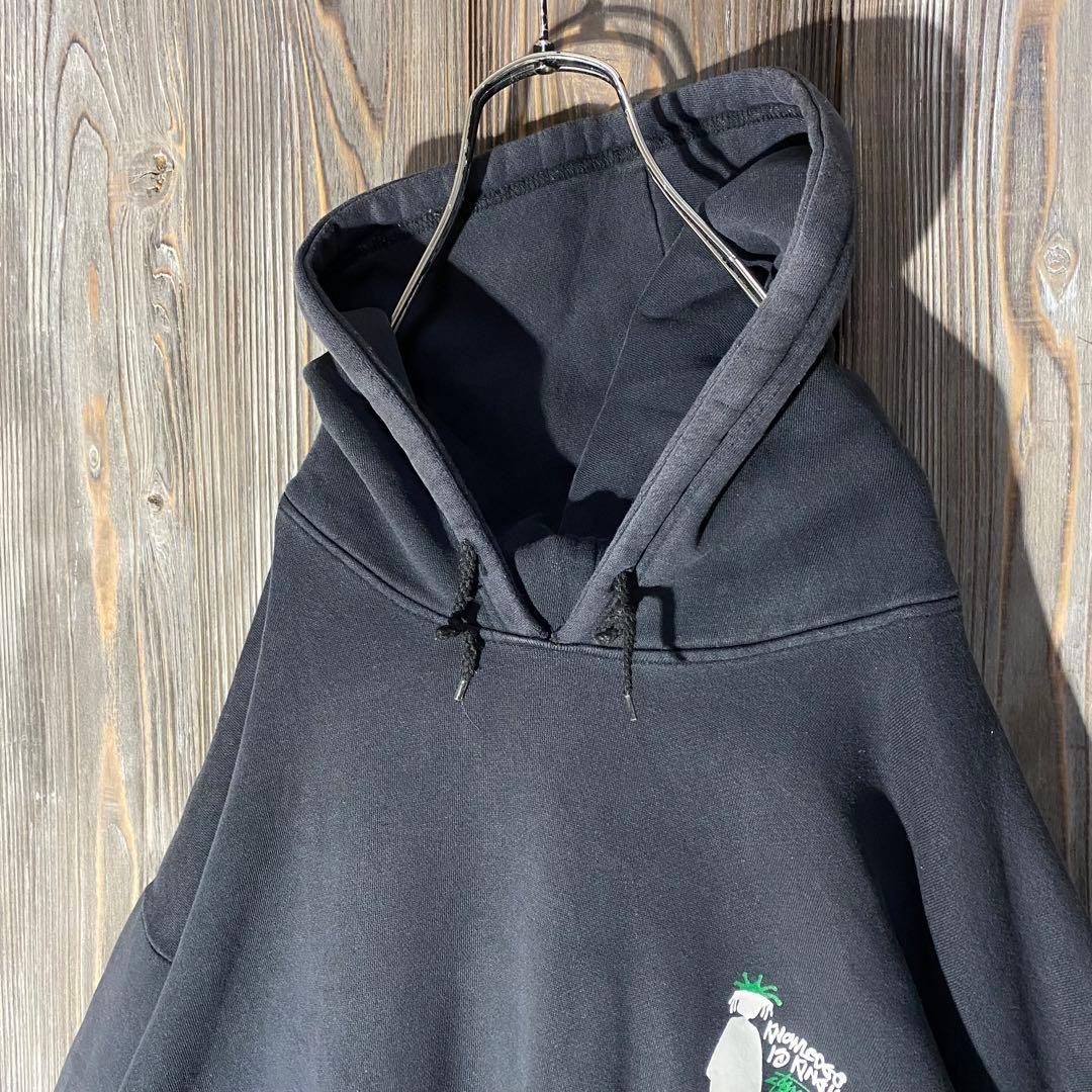 Old Stussy オールドステューシー パーカー シャドーマン クラウン