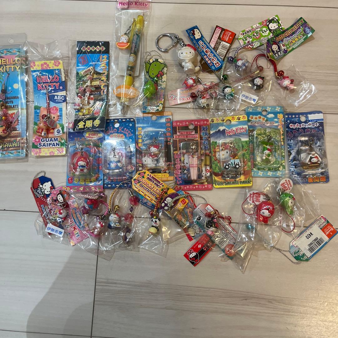 ご当地キティ　ストラップ　ファスナーマスコット ハローキティ ご当地 三重 伊勢志摩 海人 ファスナーマスコット ご当地