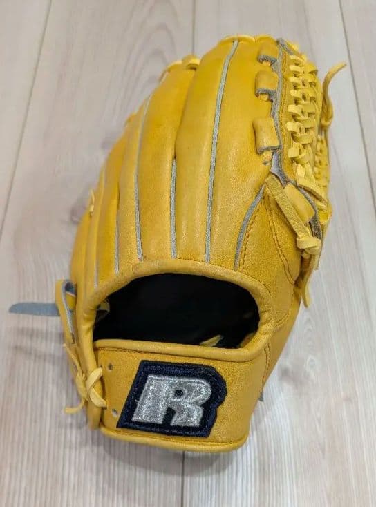 ラッセルアスレティック イエロー 軟式野球グローブ