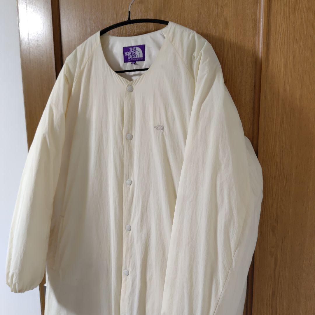 ノースフェイスパープルレーベル nanamica ダウンコート ホワイト