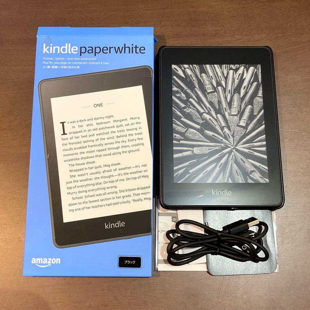 Amazon kindle paperwhite 10世代 32GB 広告なし Amazon Kindle Paperwhite 2018 10th Generation 32GB WiFi Black-Ad