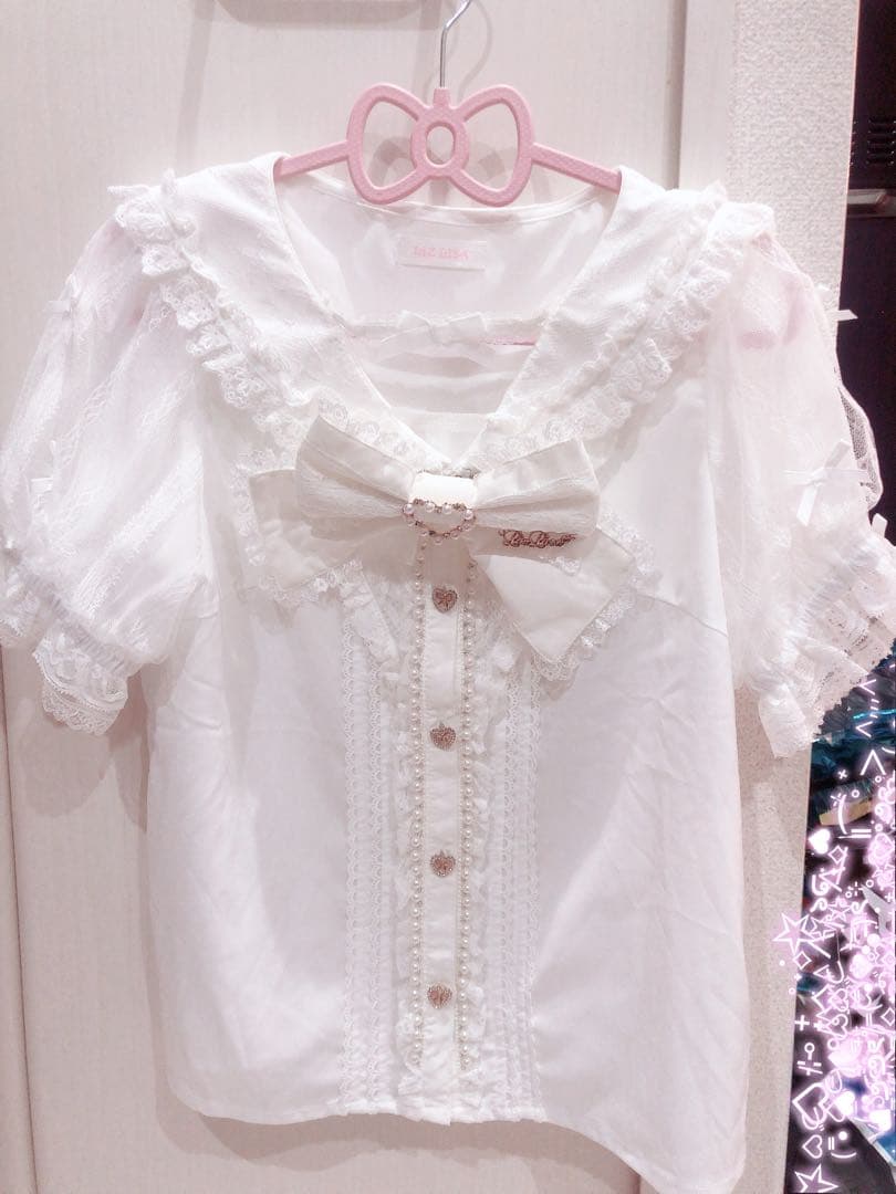 リズリサ♥メニーリボンスリーブセーラーブラウス♥ホワイト リボンセーラーコート ｜ LIZ LISA（リズリサ）公式通販 ｜ Tokyo