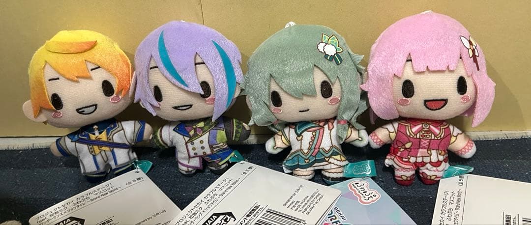 プロセカ ふわぷちマスコット Brand new world ワンダショ 全4種