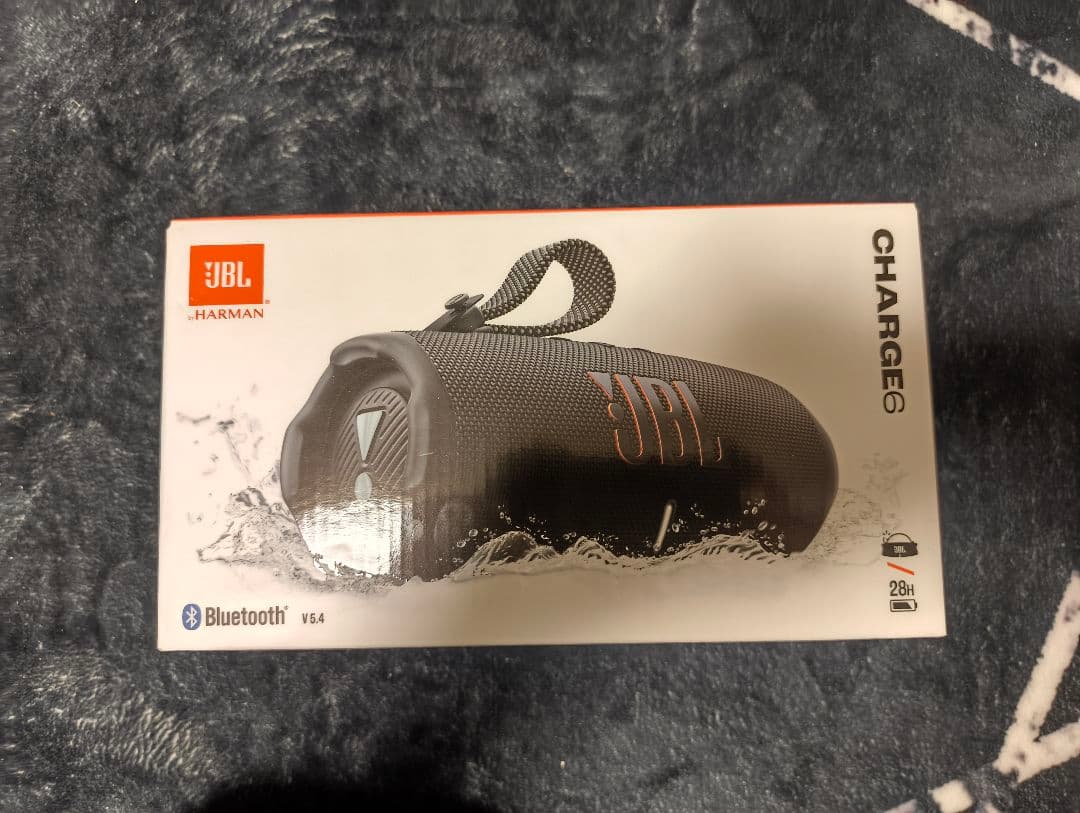 JBL Charge 6 ファンキーブラック 室内使用のみ - メルカリ