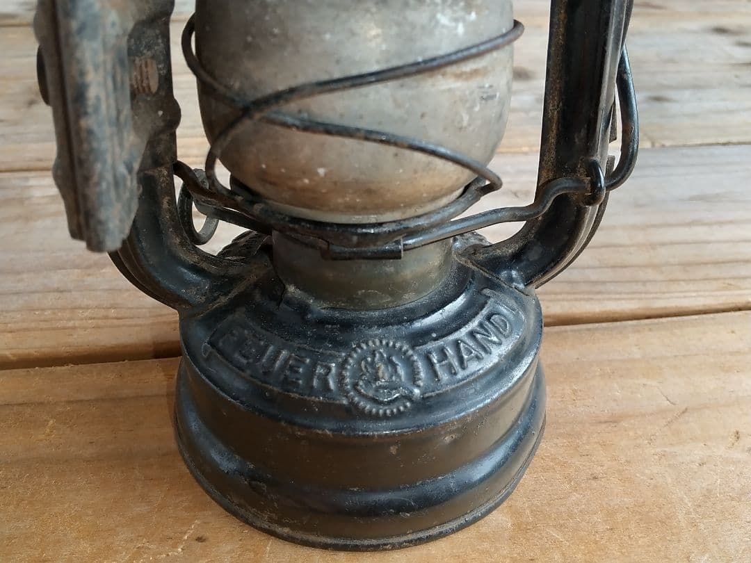 FEUERHAND 75 ATOM STK ランタン 純正赤ホヤ 当時物 WWⅡ - メルカリ