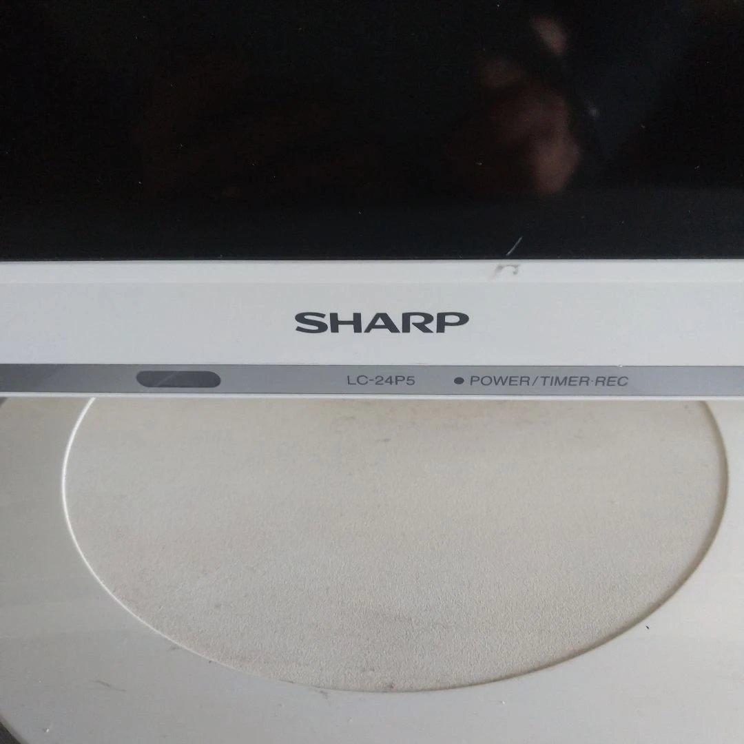 SHARP LC-24P5 24インチ液晶テレビリモコンケーブルB-CASカード - メルカリ