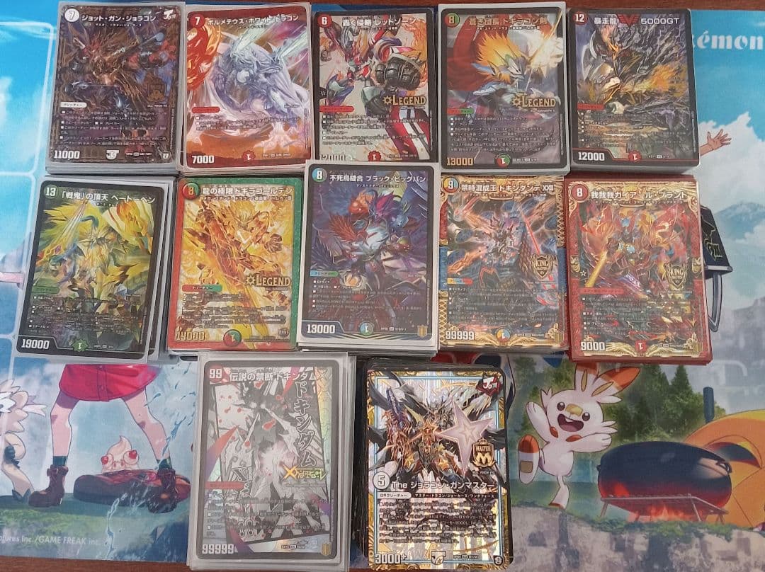 デュエルマスターズ 引退品 20デッキ+金トレジャー レアカード デュエマ