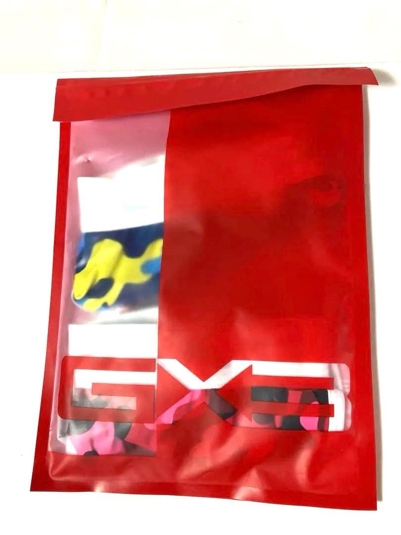 新品 廃盤 絶版 希少 GX3 スーパーローライズボクサー 迷彩柄 2点