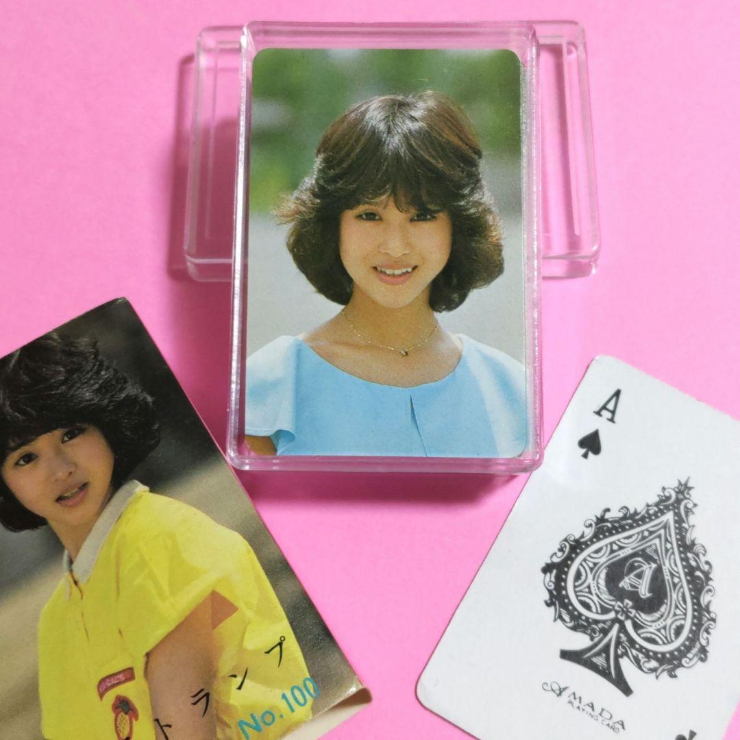 当時物】松田聖子♡トランプ 1980年代 昭和アイドル 昭和レトロ レア