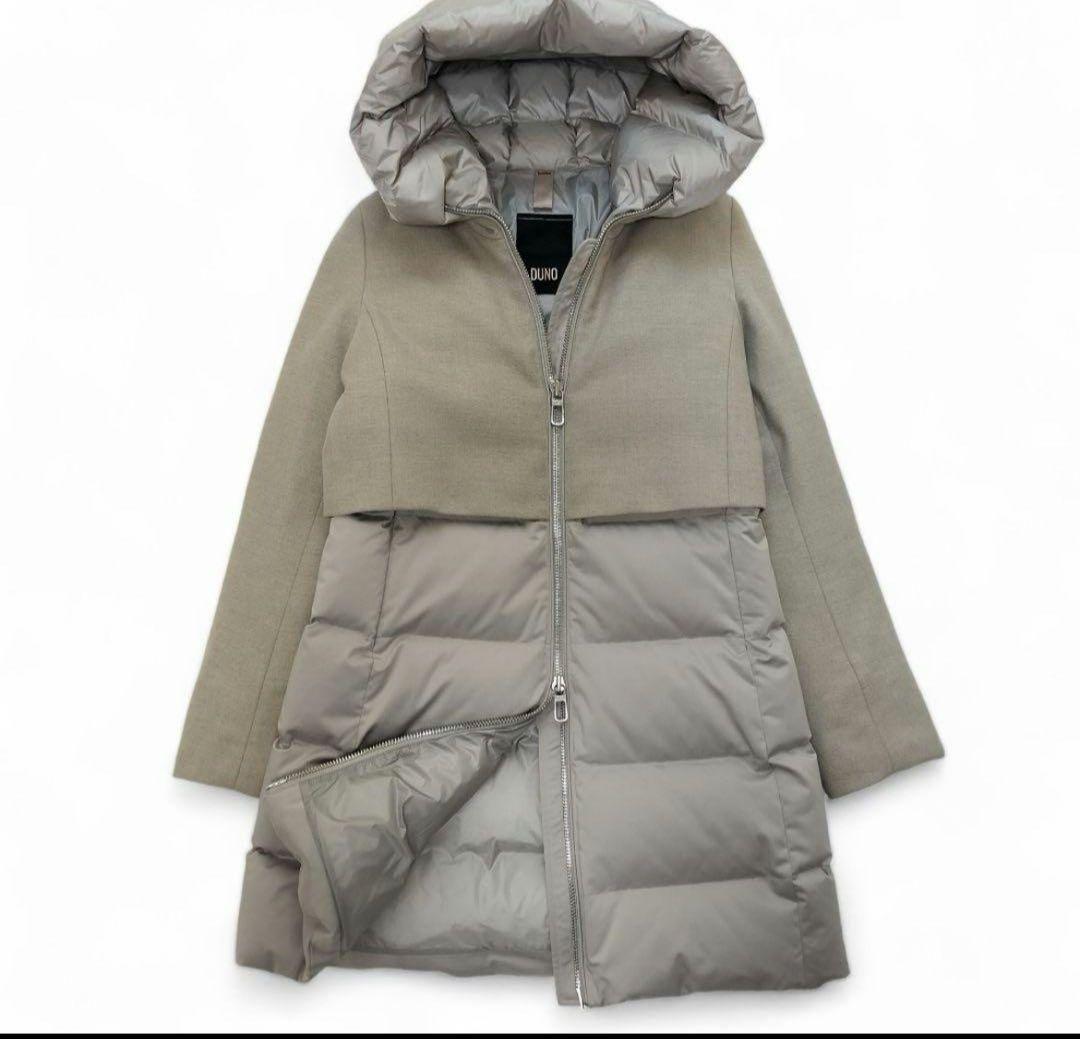 デュノ ウール切り替えダウンコート - メルカリ