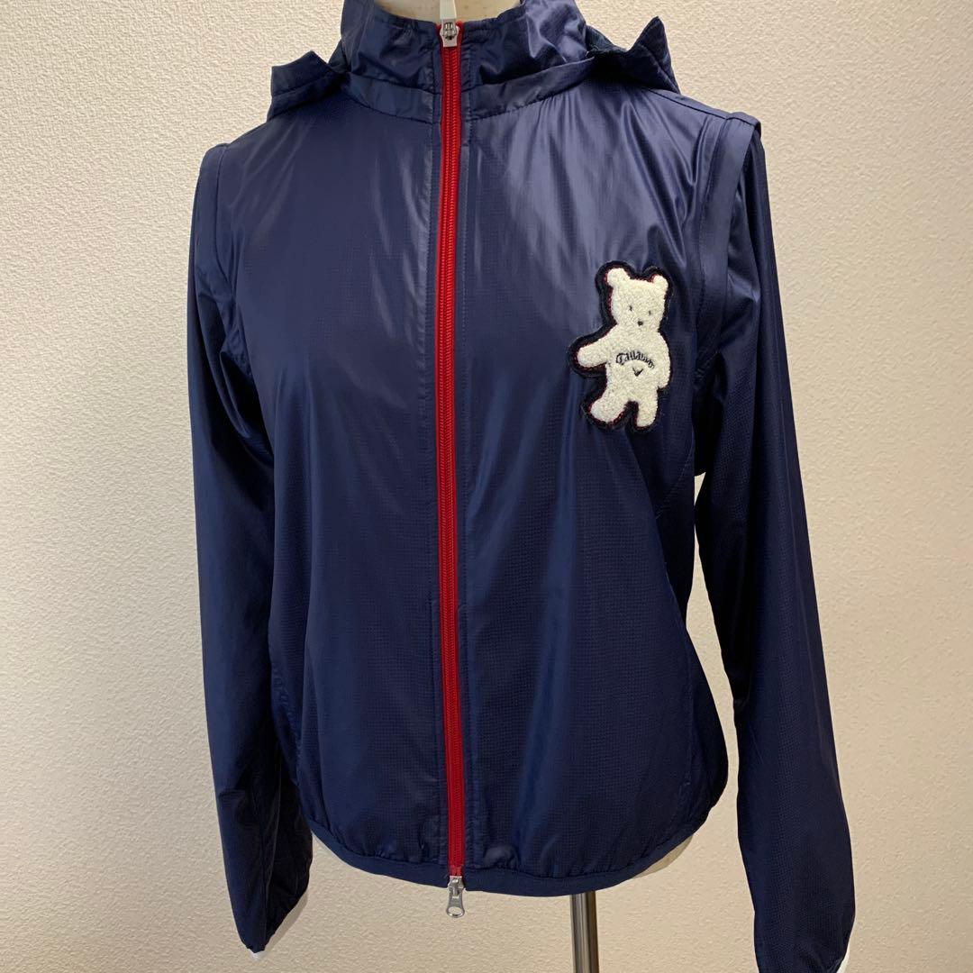 Callaway キャロウェイ　2wayクマ刺繍付ネイビーブルゾン　 LLサイズ 楽天市場】キャロウェイ ブルゾン 2wayの通販