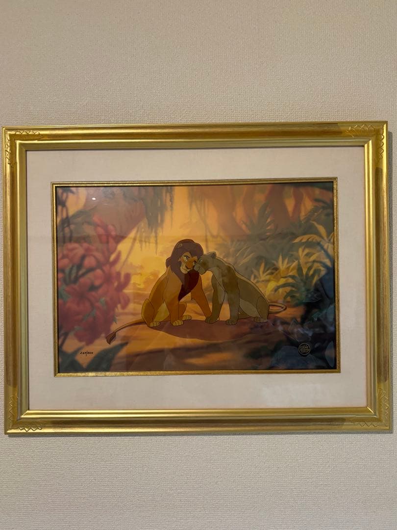 ★古着屋スマイルハウス 本物保証‼️500枚限定 ディズニー ライオンキング ディズニー映画『ライオン・キング』公開30周年記念！シンバたちが歌う