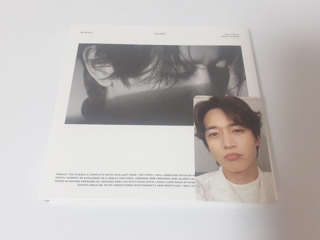 SHINee ミンホ minho chase complete アルバム 白 - メルカリ