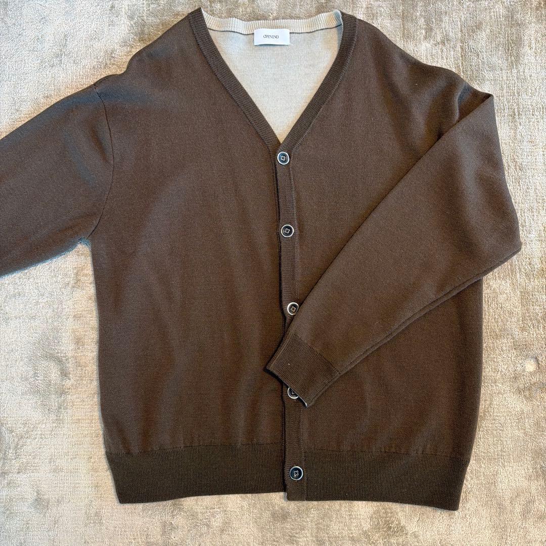 OPENING ACT ］WOOLミックスリバーシブルVネックカー - メルカリ