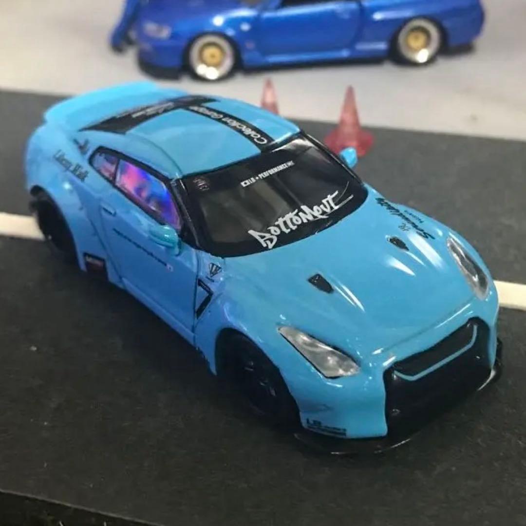 リバティーウォーク 香港限定 R35 GTR ライトブルー カスタム無し未
