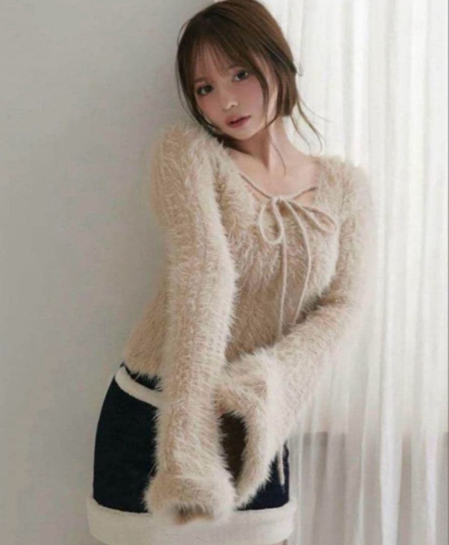 トップス ANDMARY Abbie fur tops ANDMARY Abbie fur tops アンドマリー｜Yahoo!フリマ（旧PayPayフリマ）