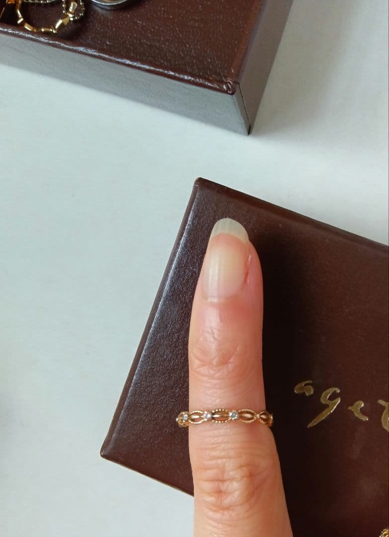 agate ピンキーリング　K10 K10ピンキーリング｜ピンキーリング｜アガット 公式オンラインストア