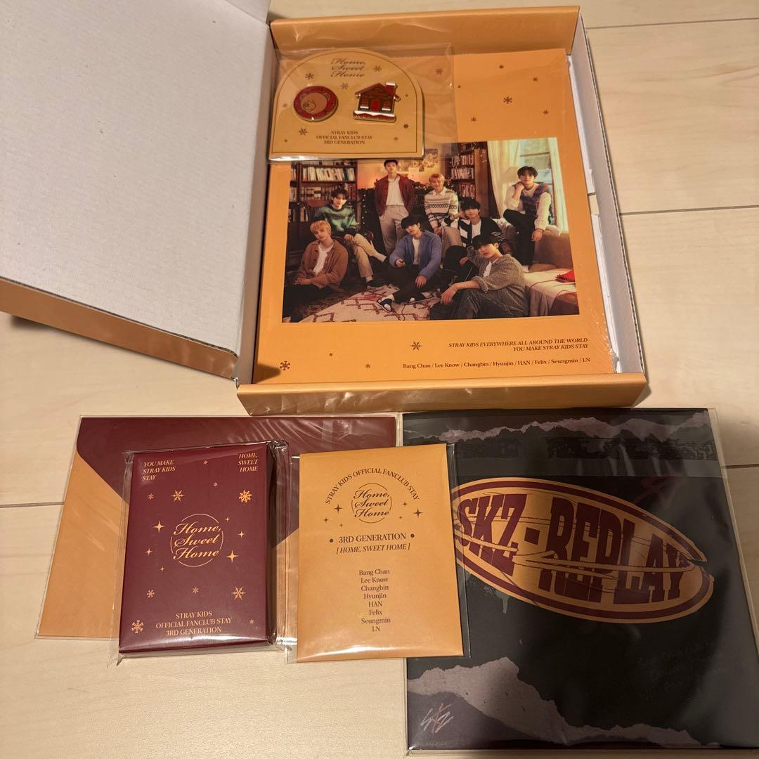 straykids スキズ STAY3期 キット Stray Kids 3rd Membership Welcome Kit Set Korean FC Stay SKZ