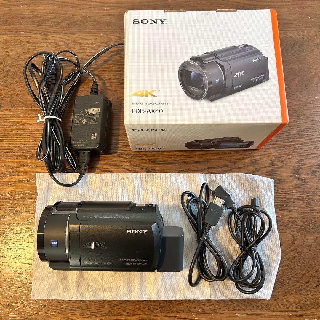 と*れ様 SONY 4K FDR-AX40 ハンディカム ビデオカメラ Hand FDR-AX40 | デジタルビデオカメラ Handycam ハンディカム | ソニー
