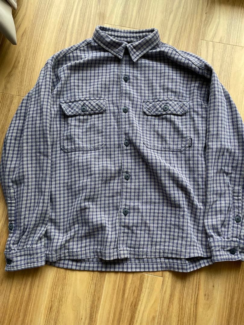 Patagonia ヘビーフランネルシャツ ポルトガル製 M