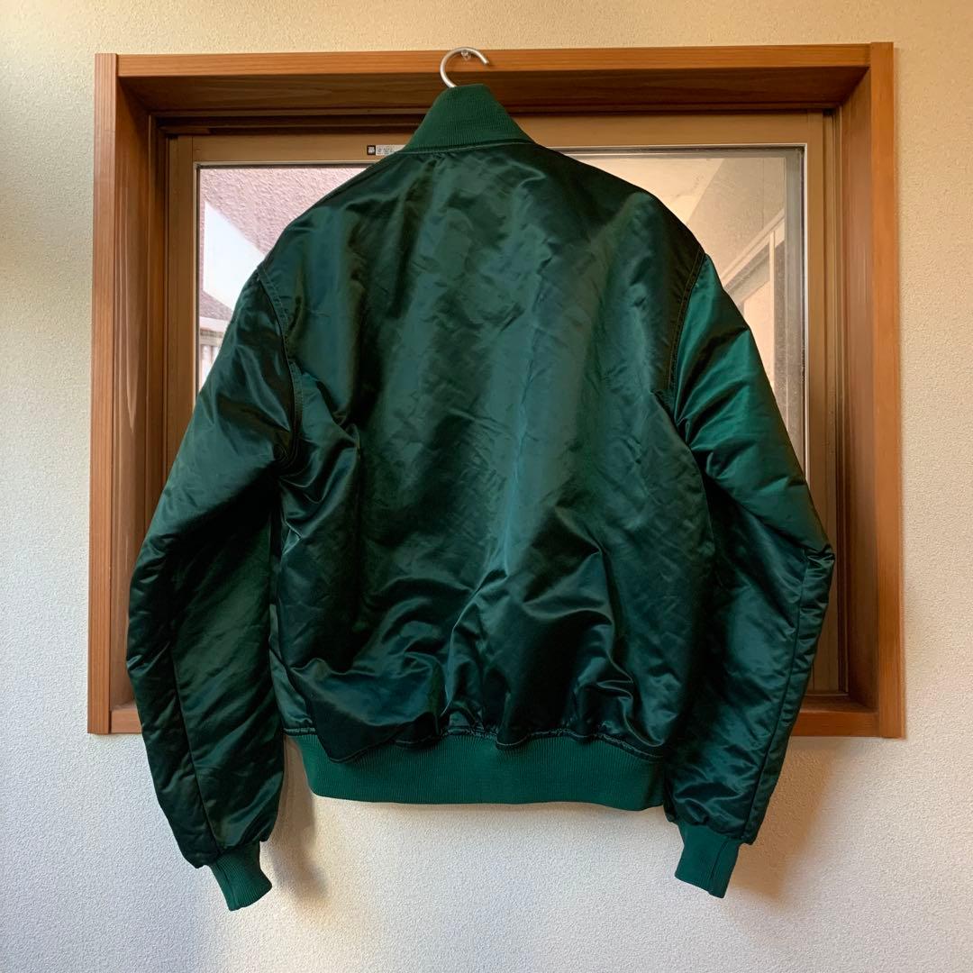 み*ほ様 Athletics アスレチックス スタジャン Lサイズ USA ヴィ