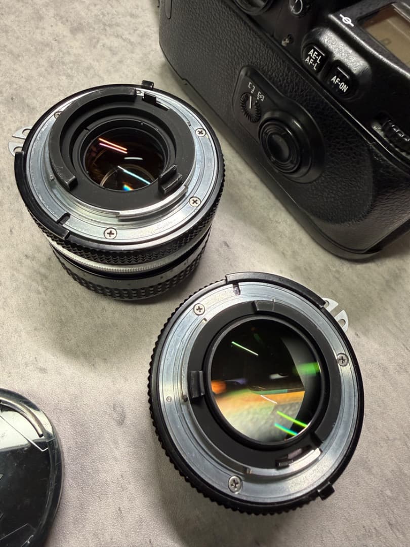 美品NIKON F100 35mm F2 AI 50mm 1.4 AI アダプタ - メルカリ