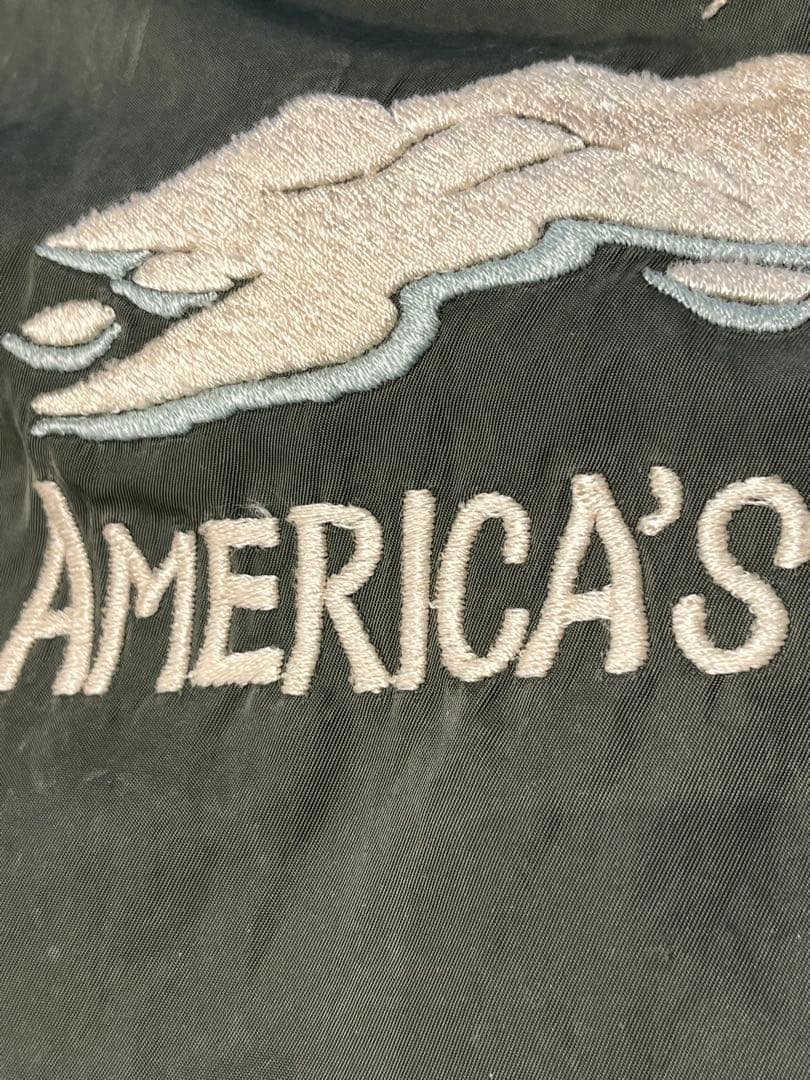 レミレリーフスカジャン オリーブ ALASKA