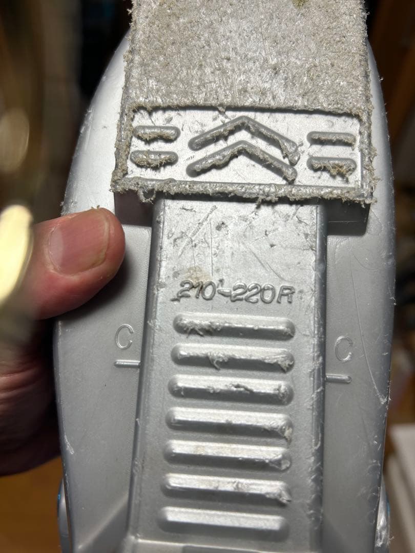 子供スキーセット(板、ビンディング、靴、ストック) ボーゲン補助