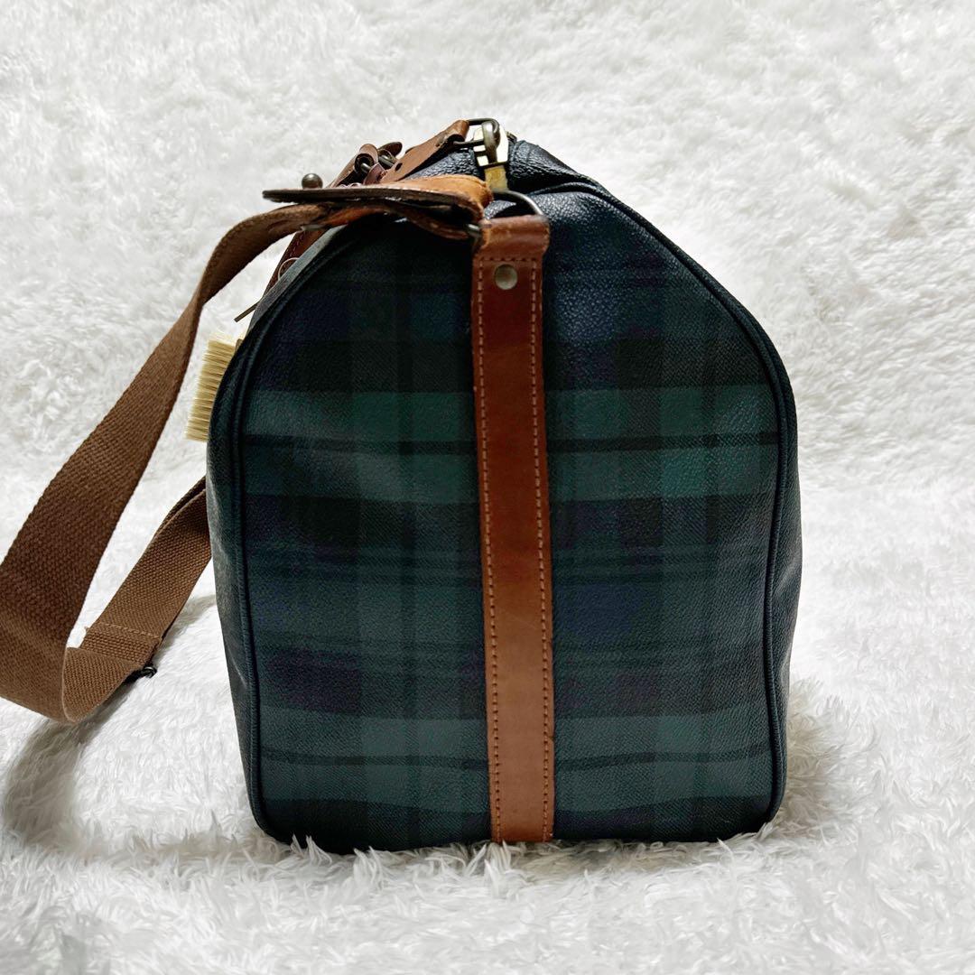 付属品完備】ポロラルフローレン ボストンバッグ 2way 専用ブラシ