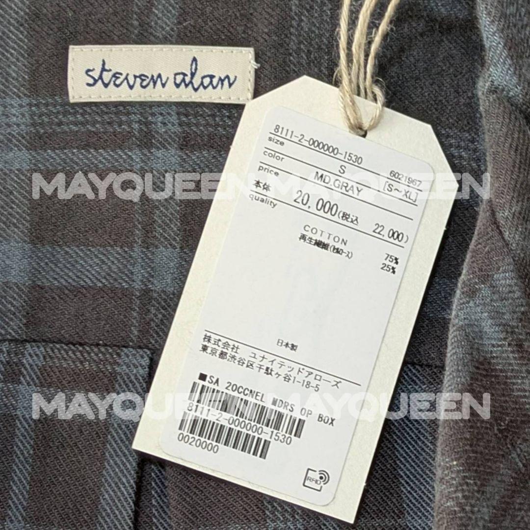 新品未使用〕杉咲花さん着用* Steven Alan オープンカラーシャツ/S