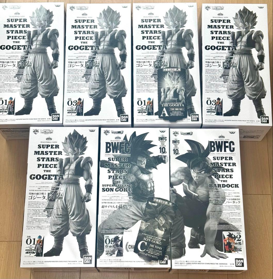 半券あり】SMSP ドラゴンボール ゴジータ 孫悟空 バーダック 空箱です