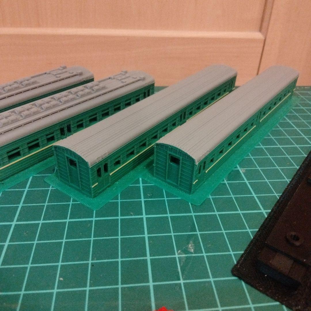 ソ連・ロシア ER22V近郊電車 鉄道模型（Nゲージ）キット 4両セット