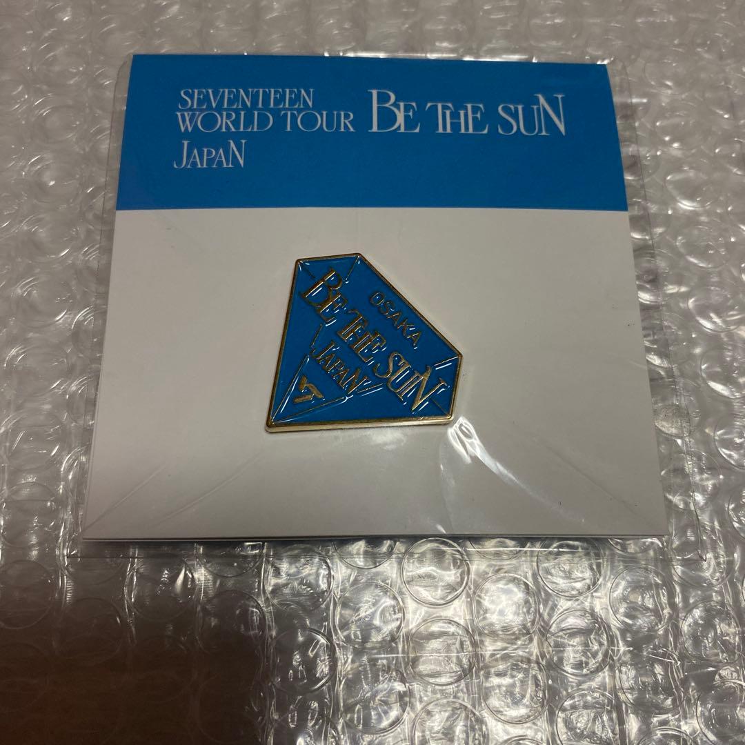 SEVENTEEN BE THE SUN JAPAN 会場限定ピンバッジ 大阪 - メルカリ