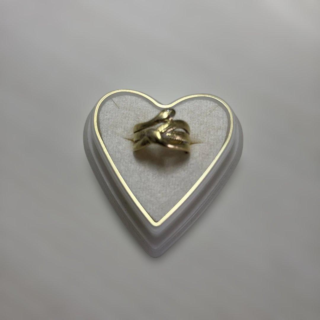 Ｋ18 リング　スネイク 楽天市場】【受注生産】K18 リング スネーク モチーフ 2匹の蛇 18金